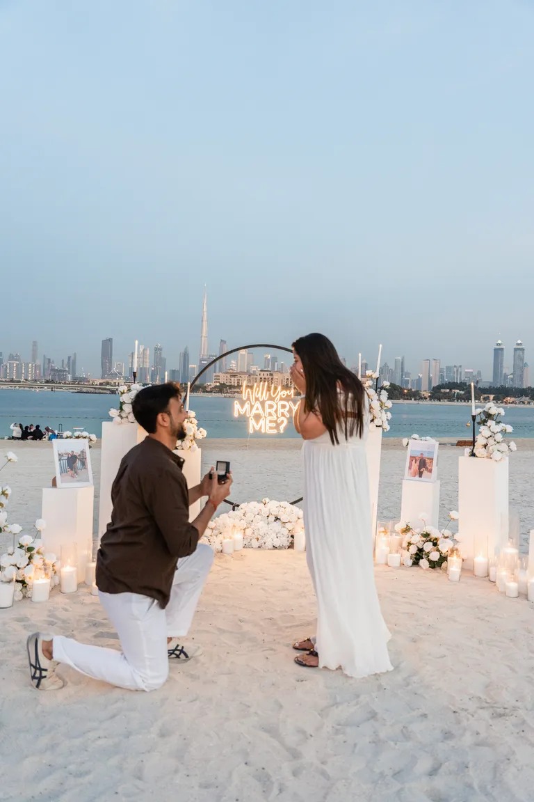 Proposal photo by Pixelicious Photography, Dubai