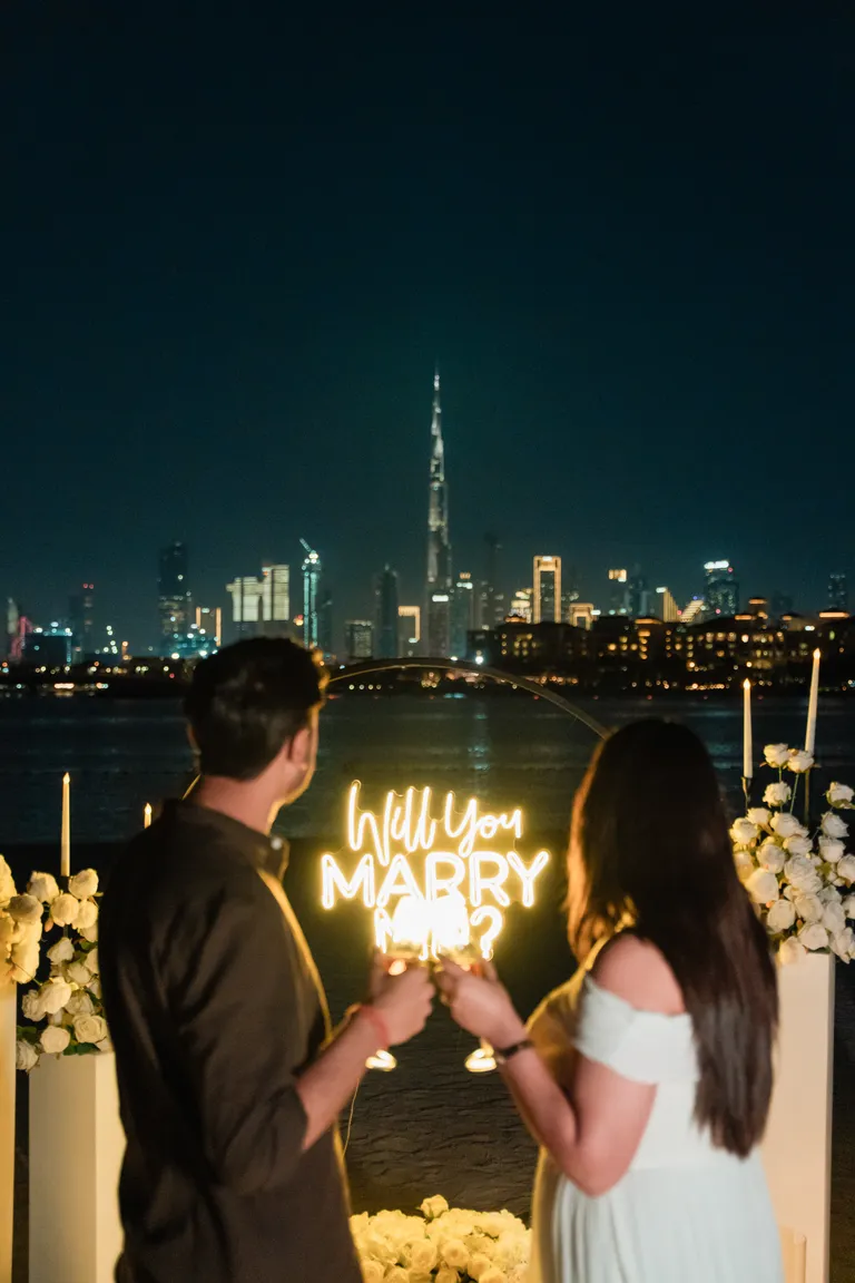 Proposal photo by Pixelicious Photography, Dubai